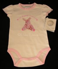 Rene Rofe MY FURRY FRIEND BUNNY Onesie NWT Sz 3-6 mo